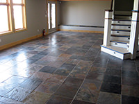 Indian Slate Basement Floor