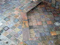 Indian Slate Bathroom Shower Stall Floor
